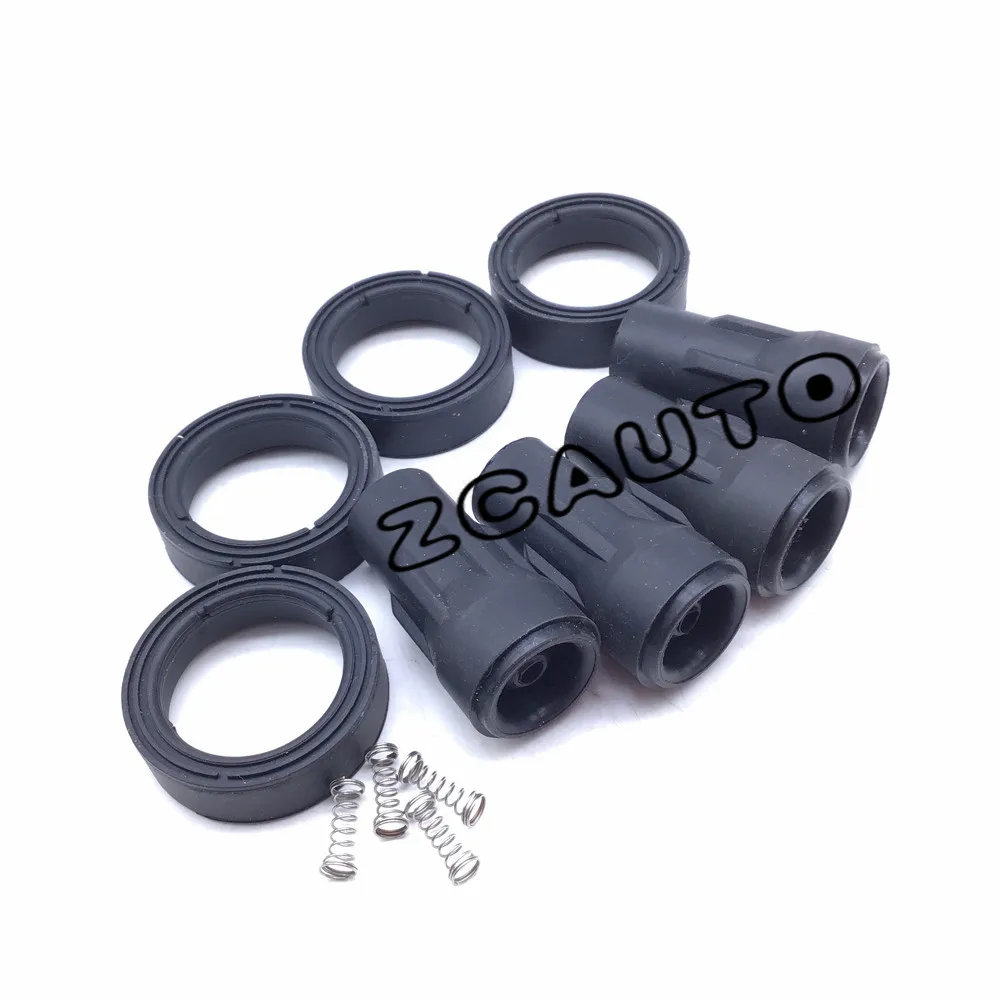 Ignition Coil Rubber Boot Pack With Spring For Holden Barina Chevrolet Spark 1.2L L4 25190788 96983945 9023781 UF725 96875090