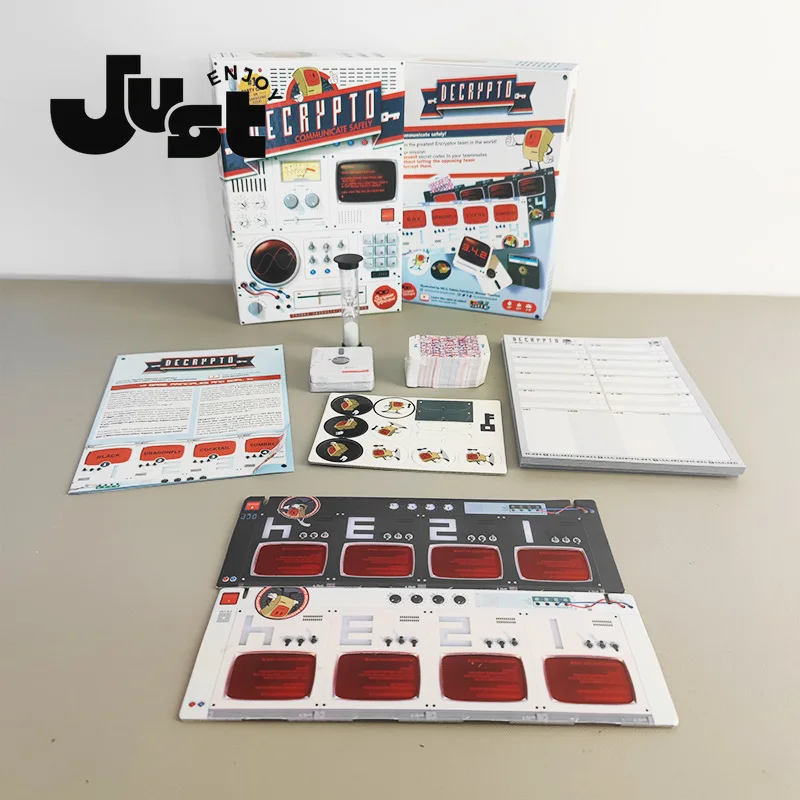 Decrypto Communicate Safely Party Game 3 to 8 Players Board Game Fast-paced and Strategic Card Game juegos de mesa