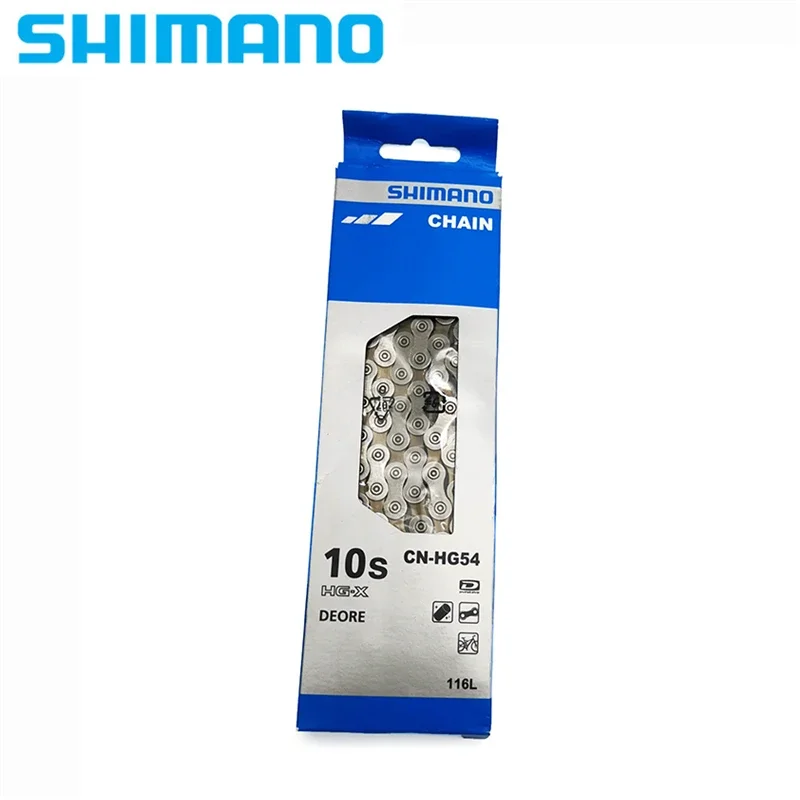 SHIMANO CN-HG54/HG95/6701 Bike 10 Speed Chain 116L HG-X/HG Chains Iamok Bicycle Parts