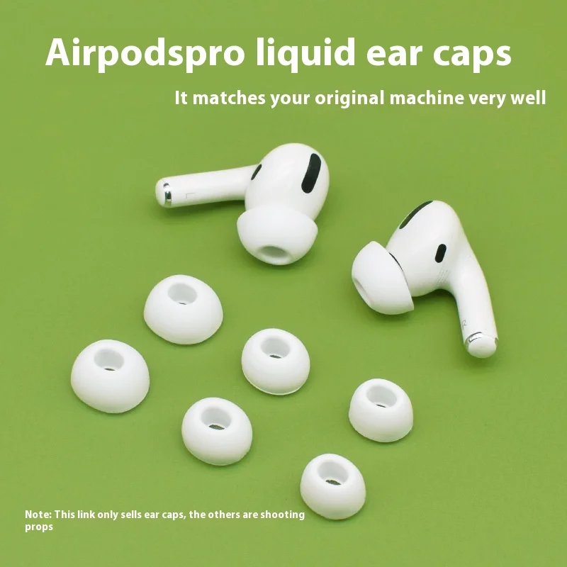 Soft Silicone Ear Tips for Airpods Pro Noise Reduction Silicone Earbuds Ear Pads Earplug Cover for Airpods Pro Eartip Earcap