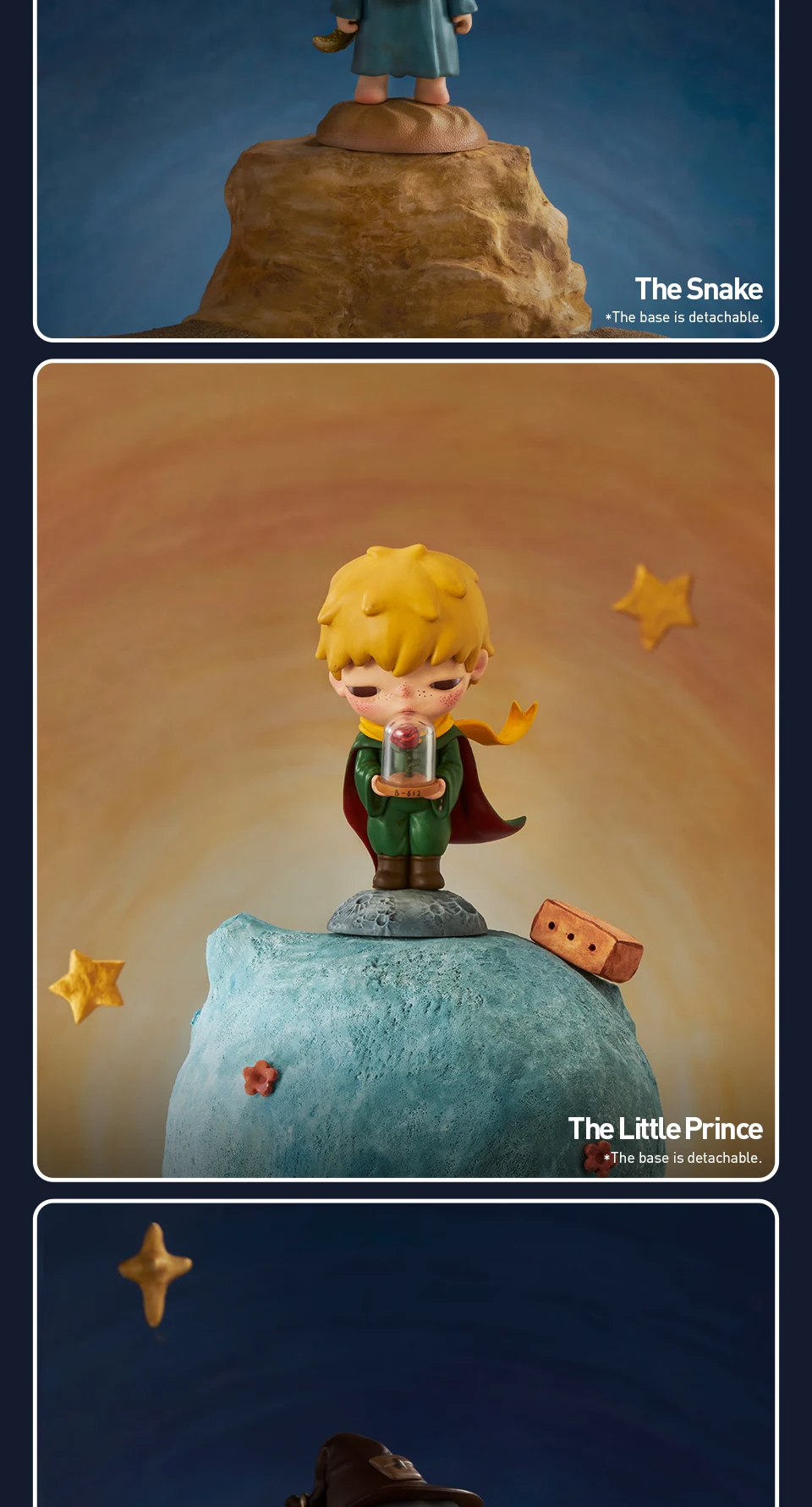 POP MART Hirono Harry Potter Hirono Le Petit Prince Serie Blind Box Spielzeug Mystery Box Überraschungs-Actionfigur Modell Geschenk – Detail 33