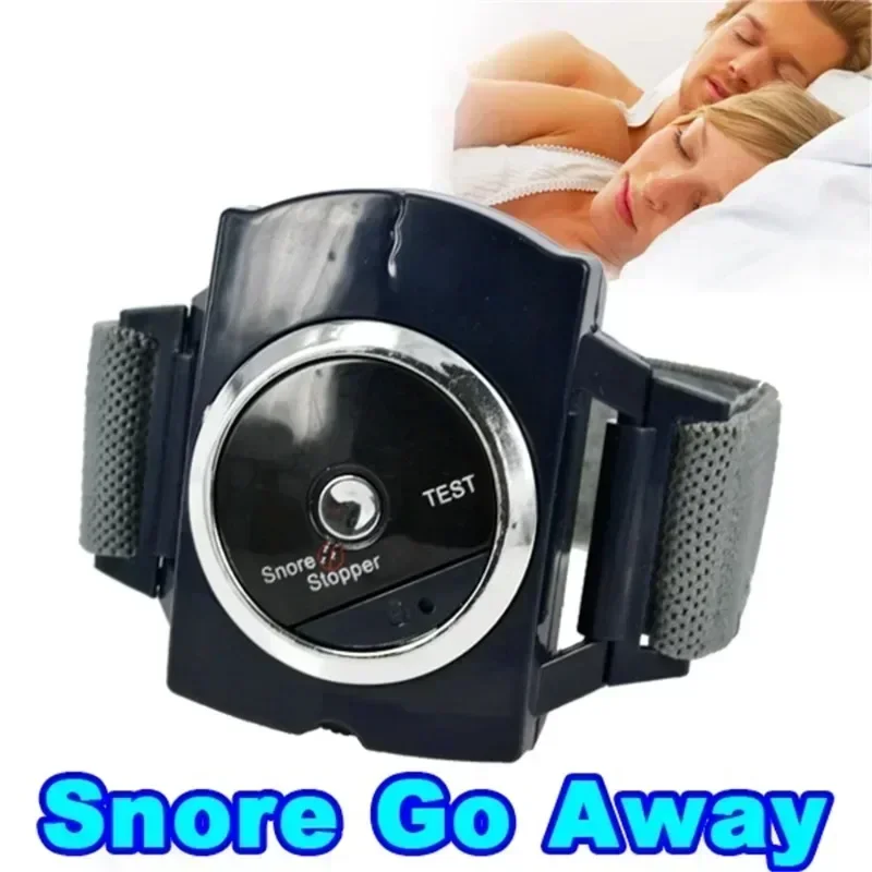 Professional Electronic Auto Anti Snore Wristband New Cessation Cure Solution Sleeping Night Guard Aide Snore Go Away Biosensor