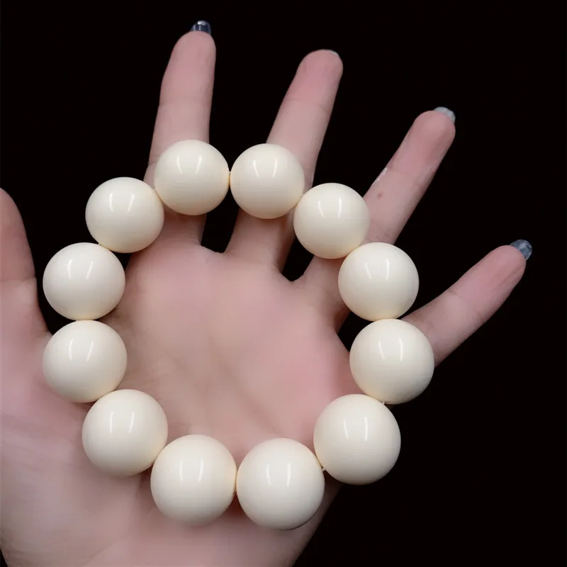 Factory Direct Ivory Nut 1.8 and 2.0 round Bodhi Seed Buddha Beads Bracelet Supply Live Broadcast