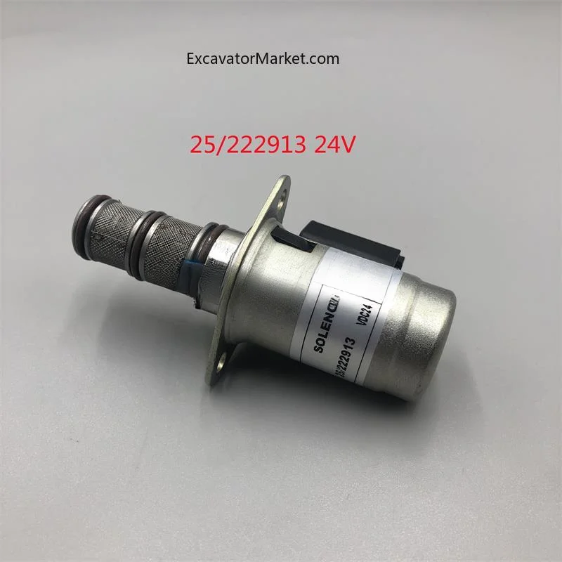 Para válvula solenoide de bomba rotativa JCB 200 210 220 230 240 260 25/ 222913   Tapón de válvula solenoide Accesorios de alta calidad para excavadora