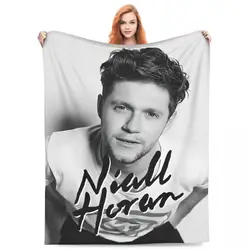 Niall Horan North American Tour Blankets Fleece Autumn/Winter Multi-function Thin Throw Blanket for Bed Couch Bedspread