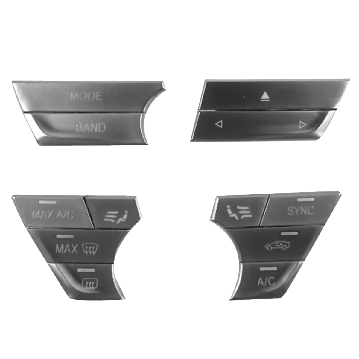 

Car Console Dashboard Air Conditioning Control Push Button Cover 64117947869 for BMW 5 6 7 Series G30 G38 G11 G12 G32,D