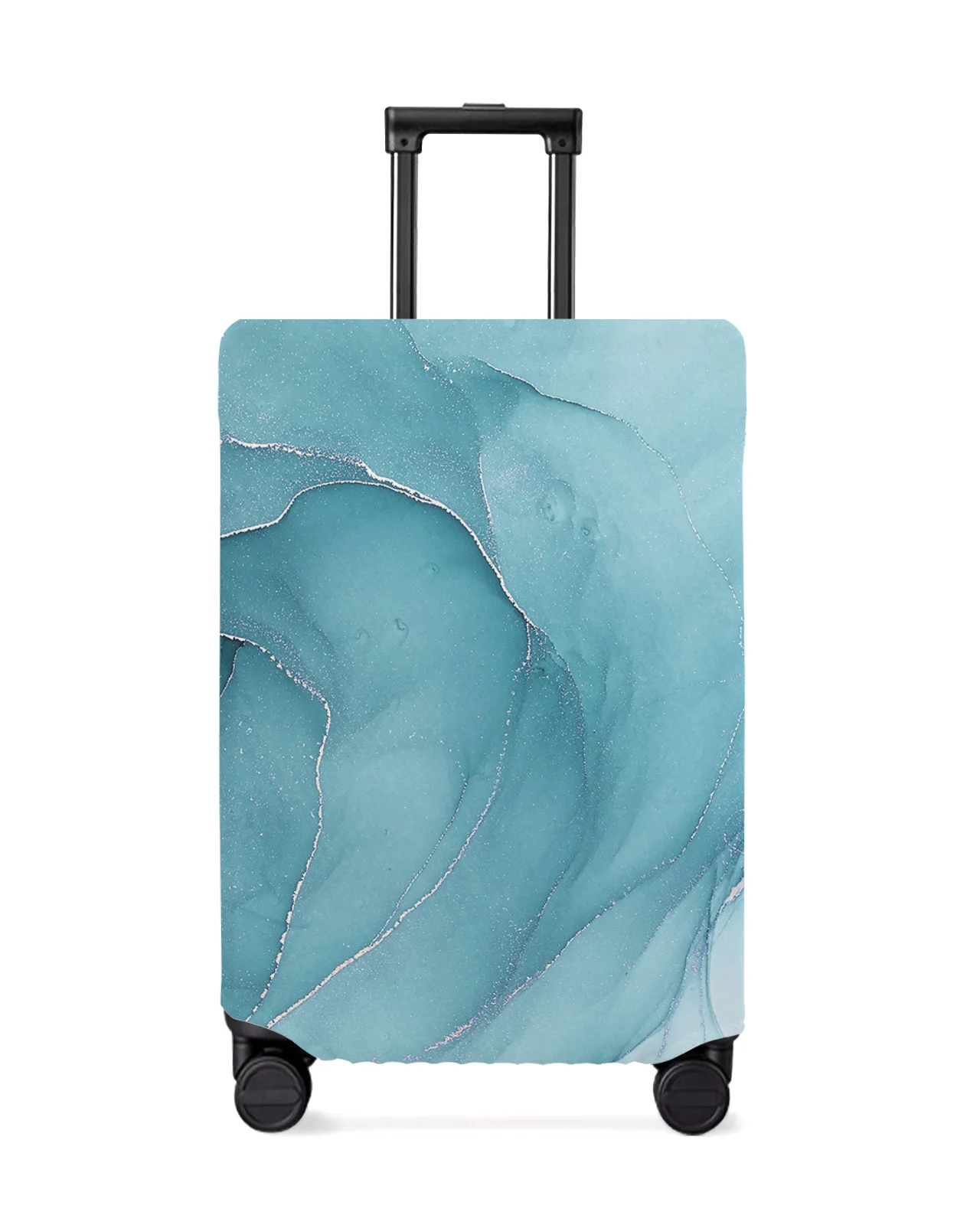 

Marble Agate Travel Luggage Protective Cover for 18-32 Inch Travel Accessories Suitcase Elastic Dust Duffle Case Protect Sleeve