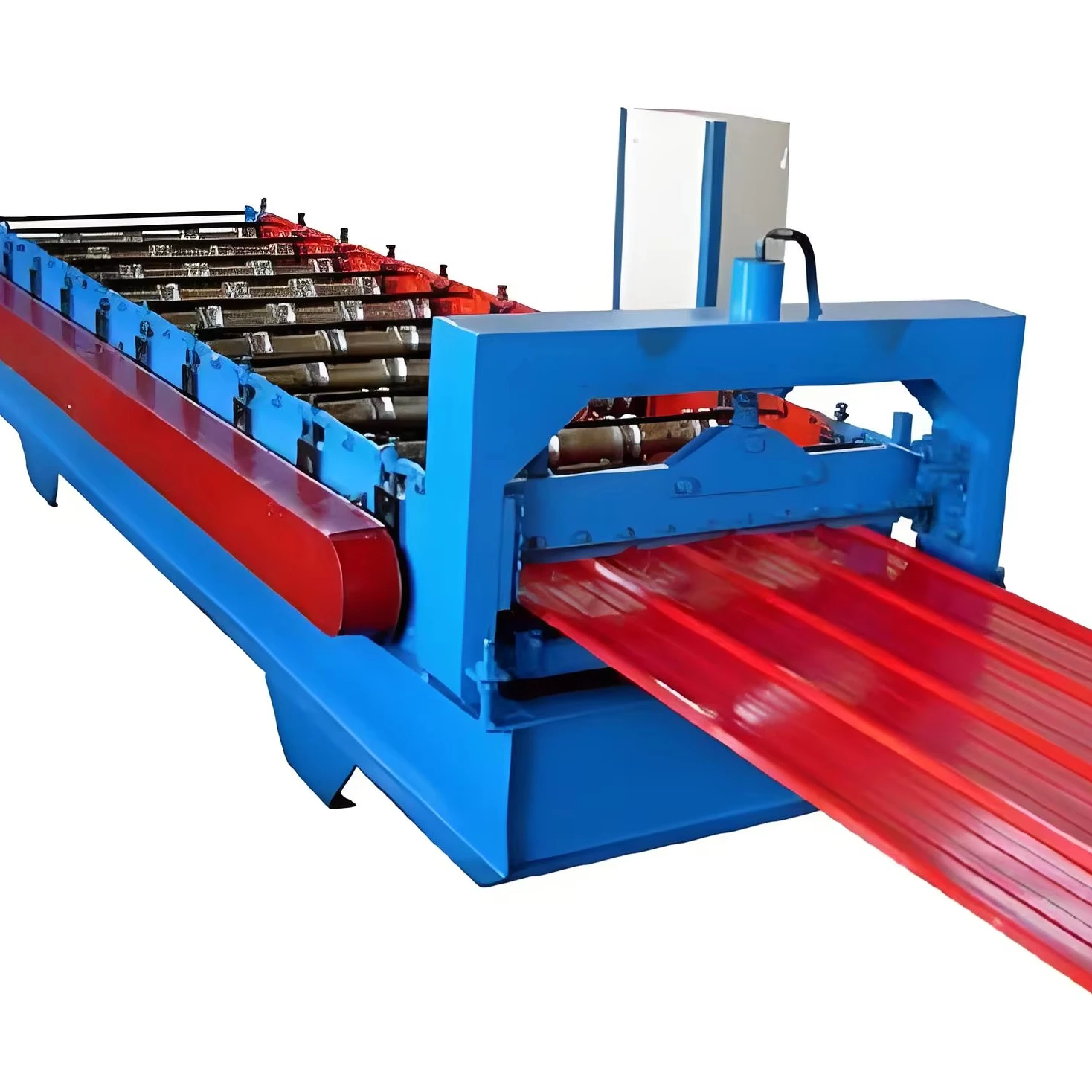 All-in-One Roof Sheet Machine and Wall Panel Tile Making Machine Fabricating Complete Building Envelopes