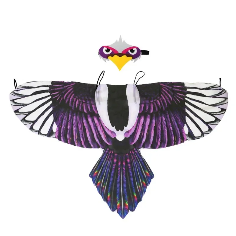 

Europe&America Children Birds Wings Cloak Decorative Cloak Halloween Party Bird Dress Up Performance Prop Kid Halloween Costume