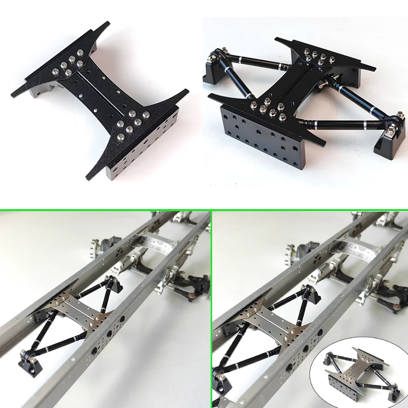 

Металлические центральные двойные лучи в масштабе 1:14 для радиоуправляемого грузовика Tamiya SCANIA 770S R620 VOLVO BENZ Arocs MAN TGX, автомобильные аксессуары