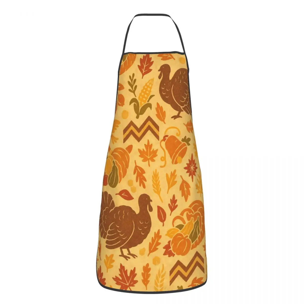 

Фартук на День Благодарения, домашняя уборка, садоводство, кленовый лист, осенние нагрудники, кухонный нагрудник с принтом для мужчин и женщин