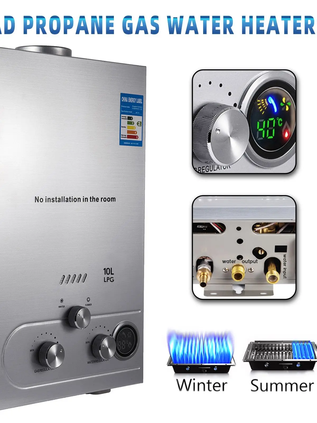 Рисунок 4 - Пропанный газовый нагреватель