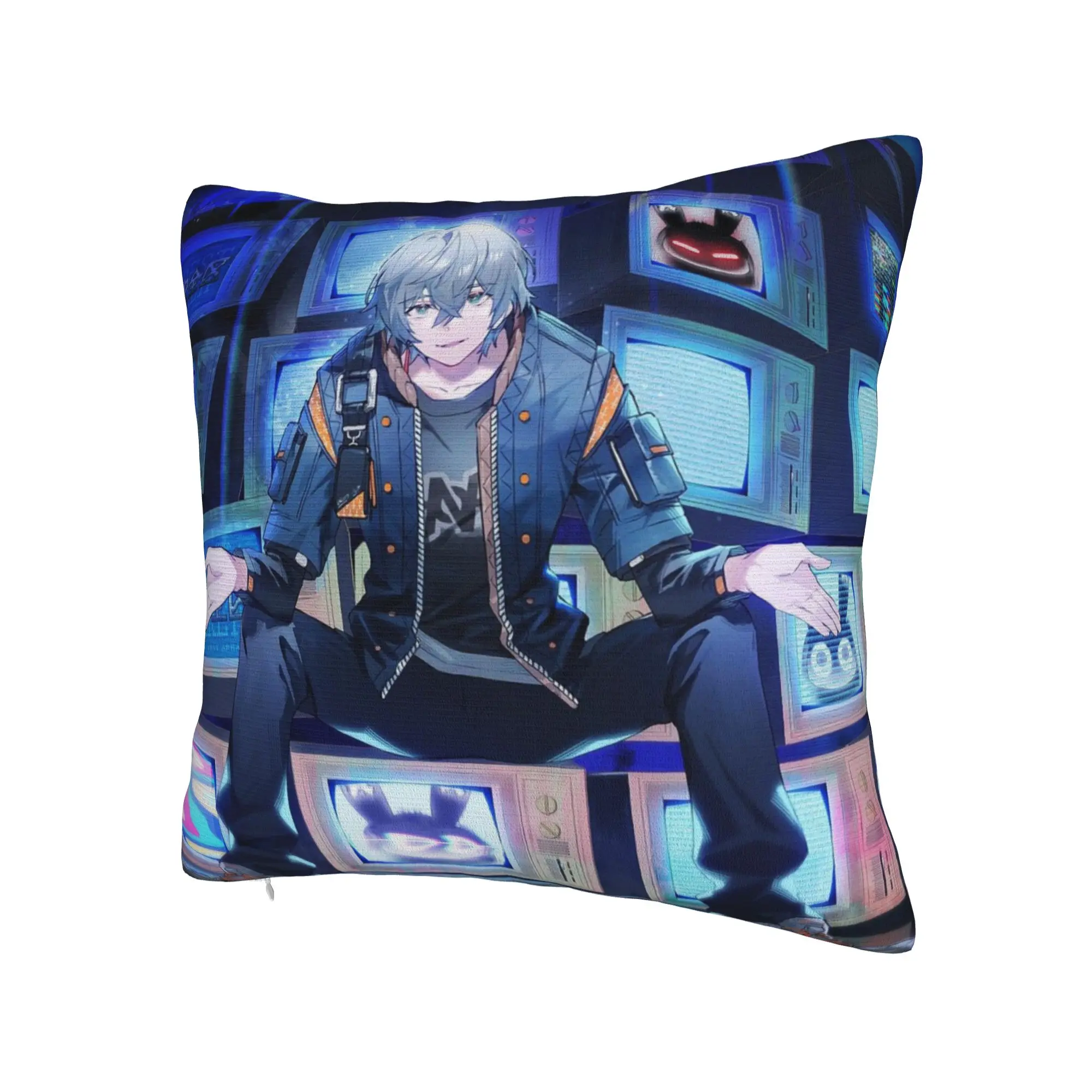 Decorative Pillow Covers Zenless Zone Zero Merchandise Seater  Throw Pillow Case Cover Square Multi Size