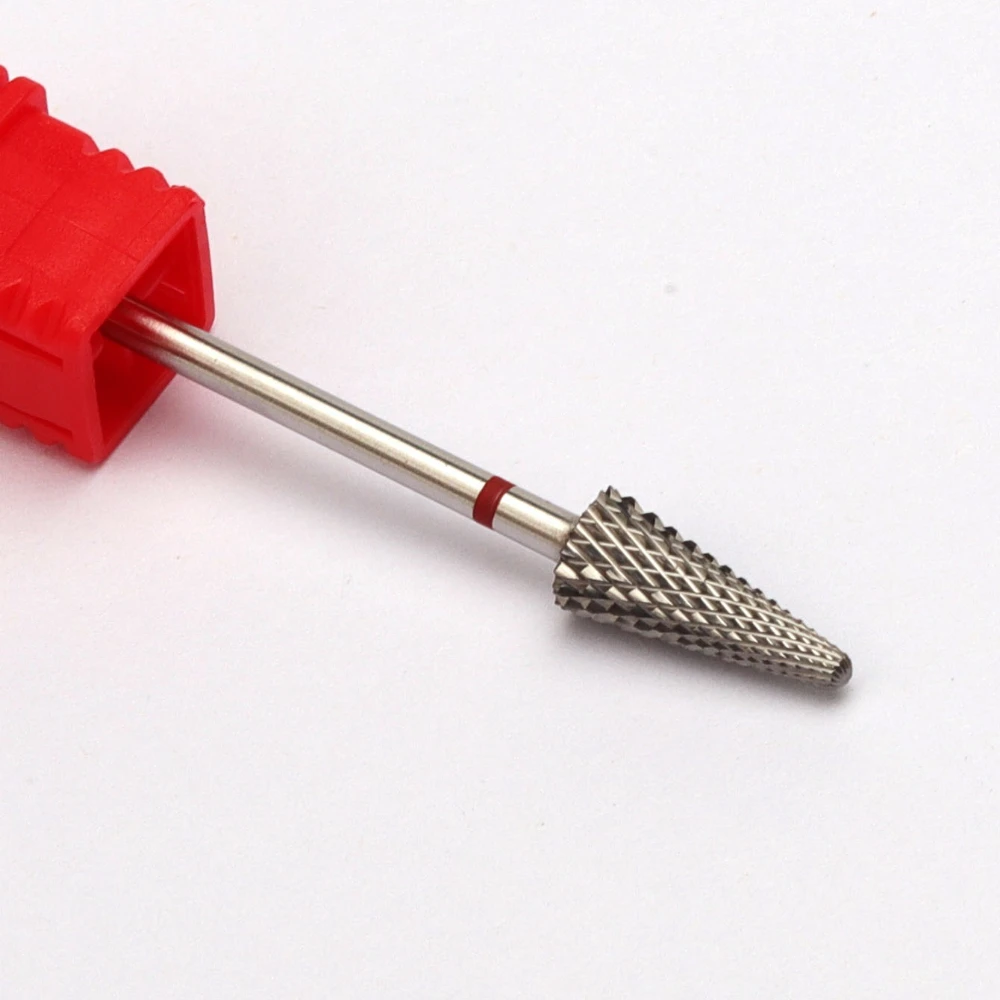 1pcs Carbide Nail Drill Bit Milling Cutter for Gel Polish & Acrylic Removal Nail Salon Manicure Pedicure Electric File Tools