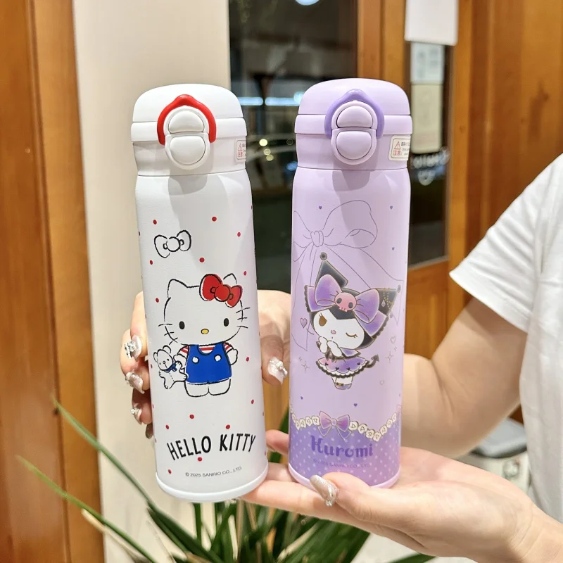 Clownee Cartoon Insulated Water Bottle       Designed for Students   316 Stainless Steel Double-Walled Water Bottle view 3