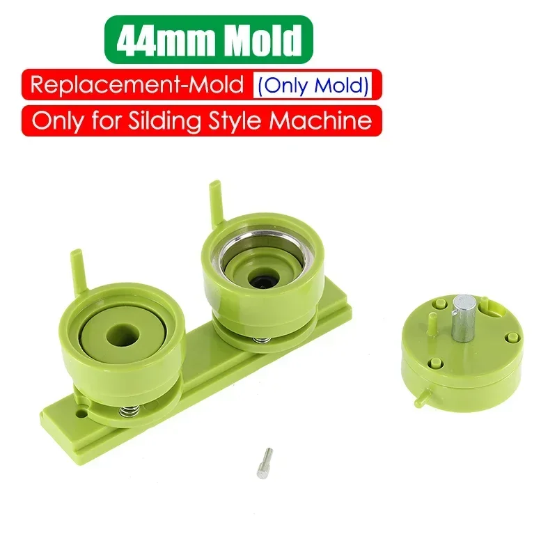 25/32/37/44/58MM Badge Pin Button Mold Sliding Style Badge Button Maker Machine Press Machine Bracket for DIY Making Badge Craft