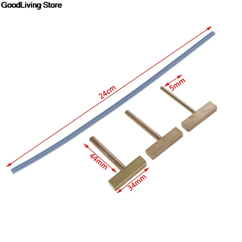 1PC 30w 60w 40W Soldering Iron T Tip T-head,Copper T-Tips + Rubber Cable Hot Press For LCD Screen Pixel Flex Cable Repair