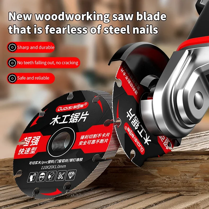 5pcs 110mm Cutting Disc Grinding Wheel 4"Circular Resin Saw Blade Metal Iron fiber wood cutting saw For Angle Grinder Power Tool