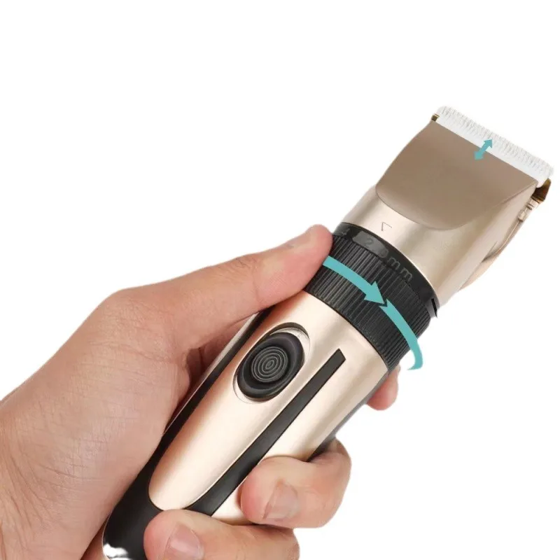 Recortadora de pelo eléctrica HOMEFISH, afeitadora profesional recargable, máquina de cortar pelo para barbería