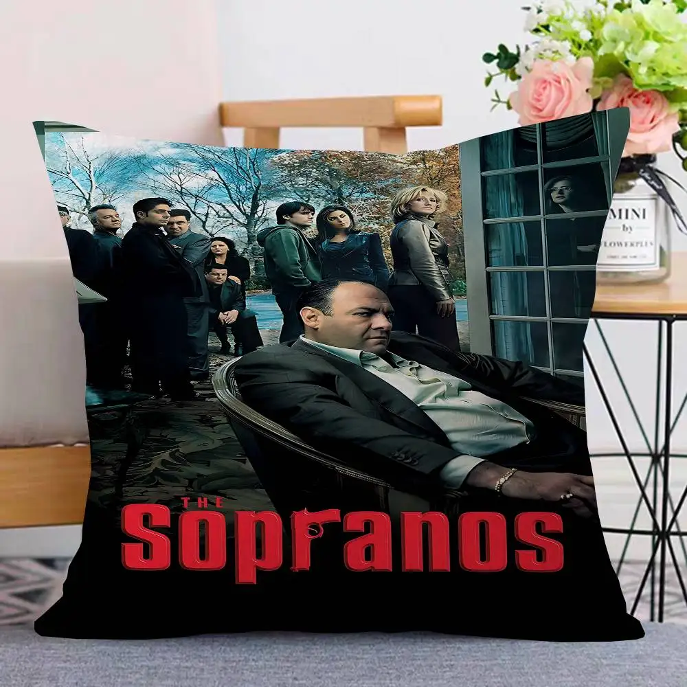 The Sopranos Family Movie Pillow Gift Home Office Decoration Bedroom Sofa Car Cushion Cover case 45x45