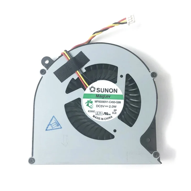 Nuevo ventilador de refrigeración de CPU para ordenador portátil Toshiba satélite C850 C850D C855 C870 C870D C875 L870 L870D enfriador FB99 MF60090V1-C450-G99 3 pines