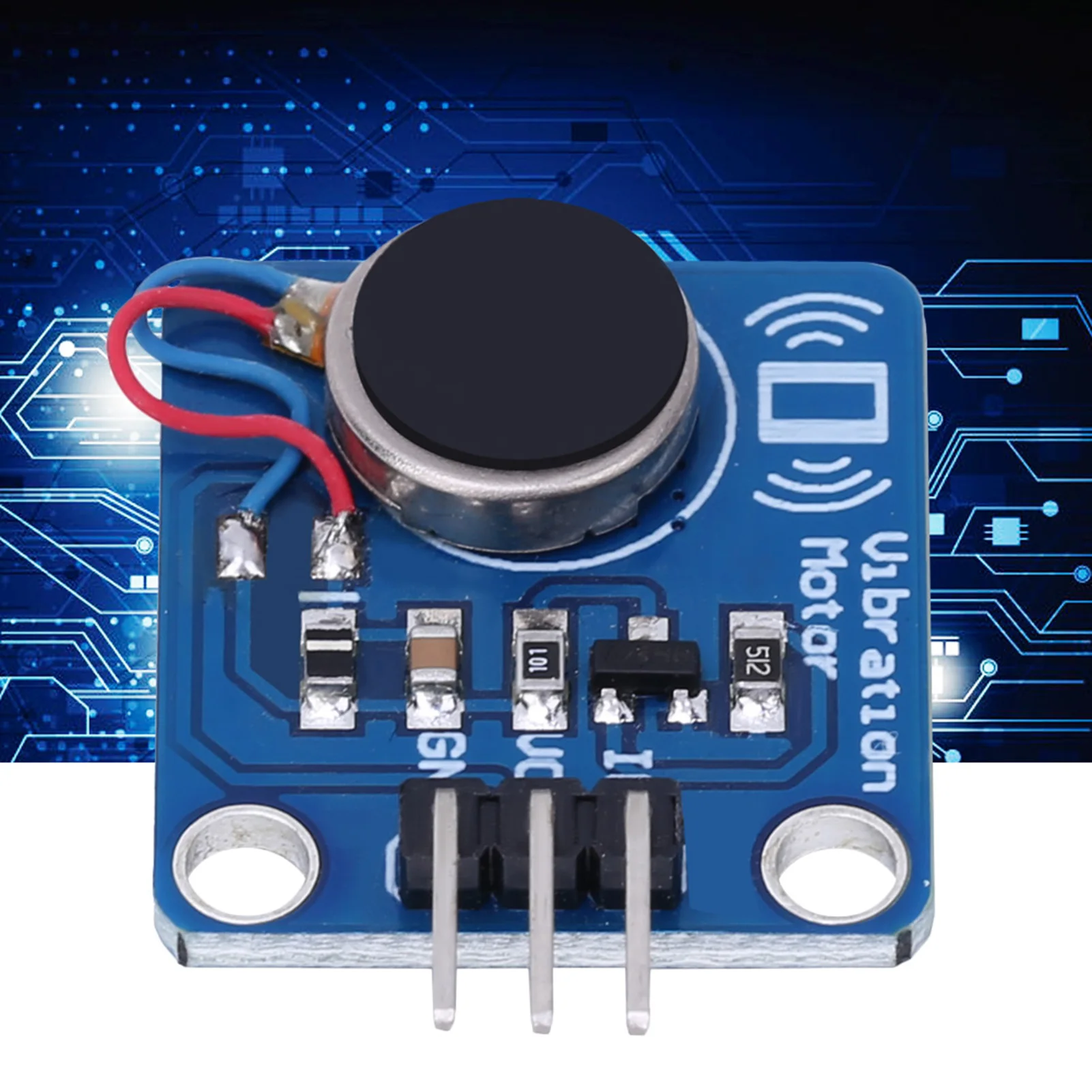 Vibration Motor Module DC5V 9000RPM Module Projects  Vibration Module Vibration Module Vibration Motor Shock Module