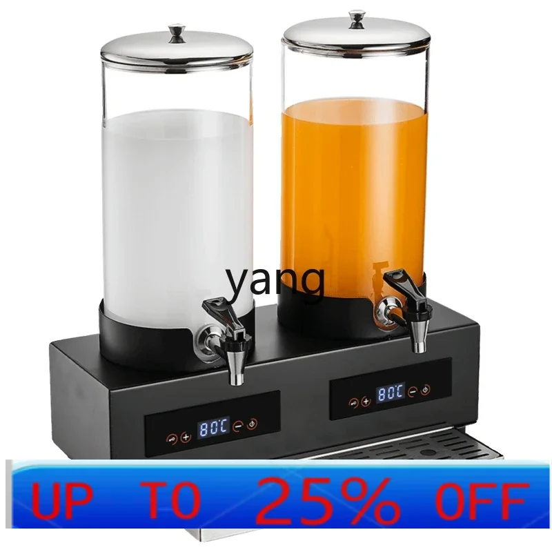 LTT Hotel Buffet Juice Ding Glass Barrel Body Intelligent Electric Heating Beverage Machine