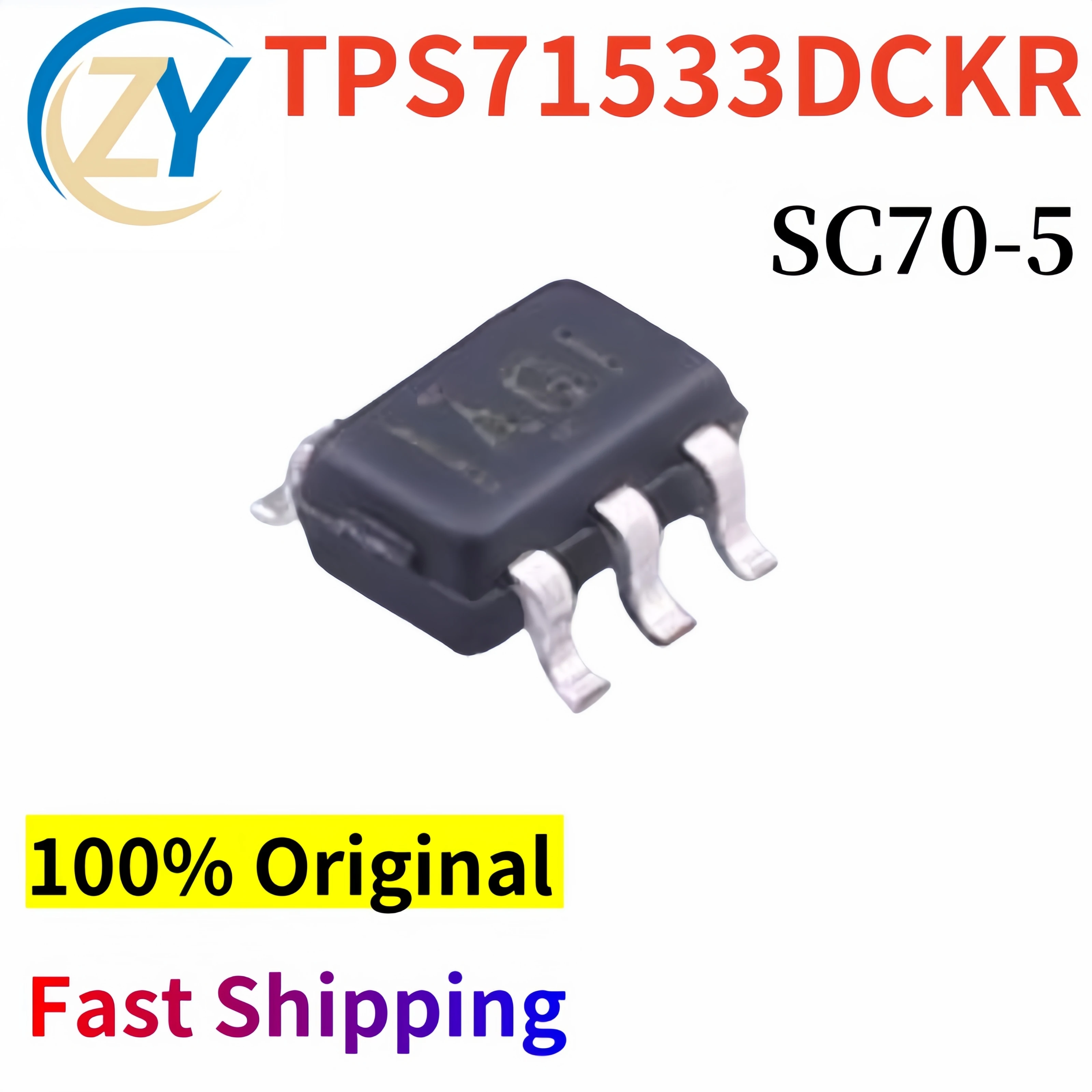 (5pcs) TPS71533 TPS71533DCKR Regulators SC70-5 3.3V 100% Original & In Stock