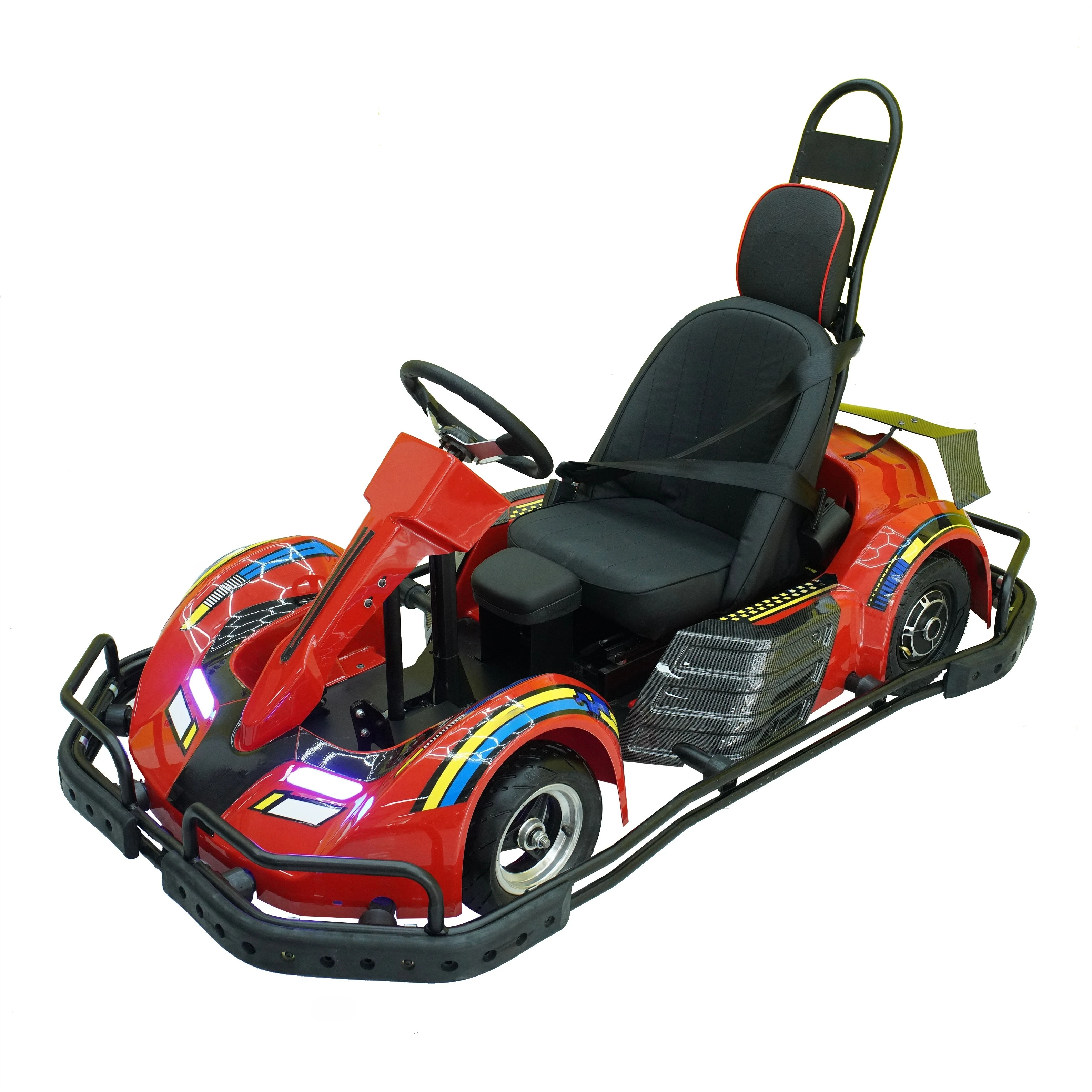 Venta caliente de alta velocidad Go Kart 48v Karting eléctrico entretenimiento para adultos y niños 350*2 Motor de doble cubo Go Kart para la venta
