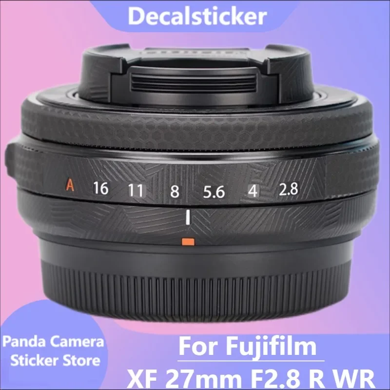 Для Fuji Fujifilm XF 27 мм F2.8 R WR наклейка для камеры с защитой от царапин, защитная пленка для тела, защитный чехол для кожи