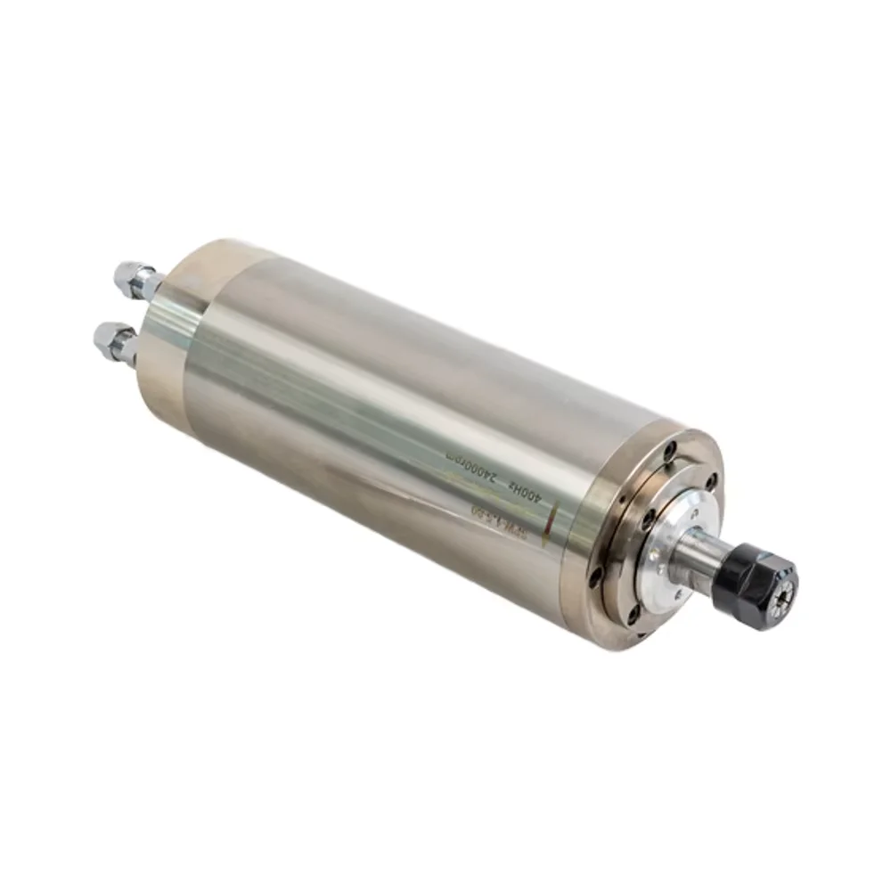 High Power Water Cooling 150mm 400hz 24000rpm 11kw 12kw Er32 380v CNC Spindle Motor For Stone Steel Lathe Router