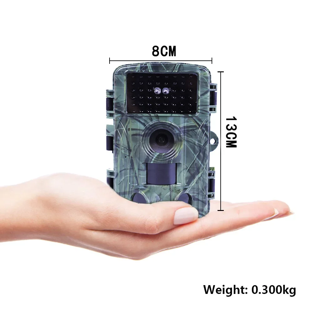 Cámara de rastreo para caza al aire libre, WIFI, 60MP, PR1600, 4K, cámara para vida silvestre, seguimiento, visión nocturna infrarroja activada por movimiento, trampa para fotos impermeable