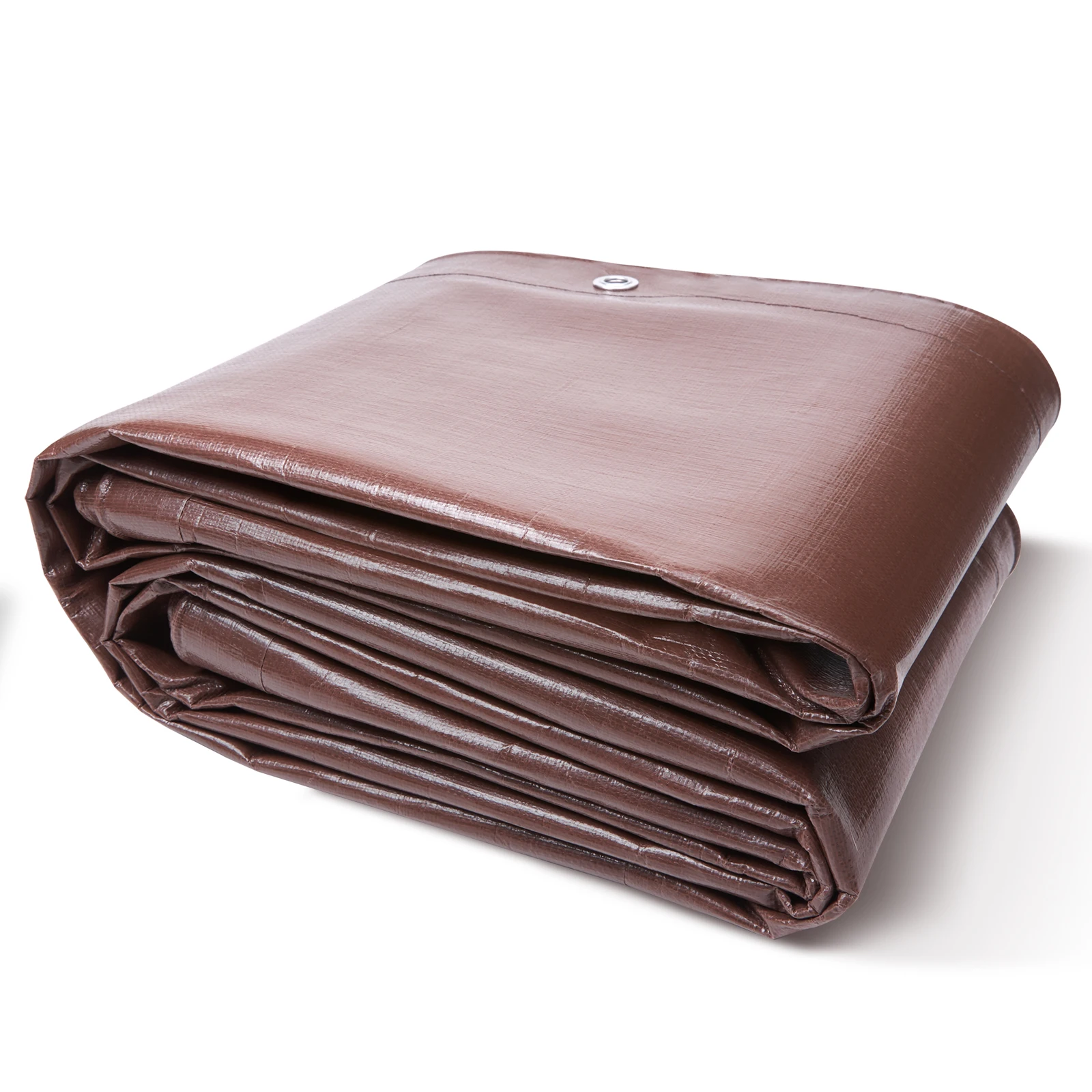 

SucceBuy Heavy Duty Tarp 16 Mil Thick Waterproof Tear Proof Poly Plastic Tarps Cover Multi-Purpose Outdoor Tarpaulin for Truck