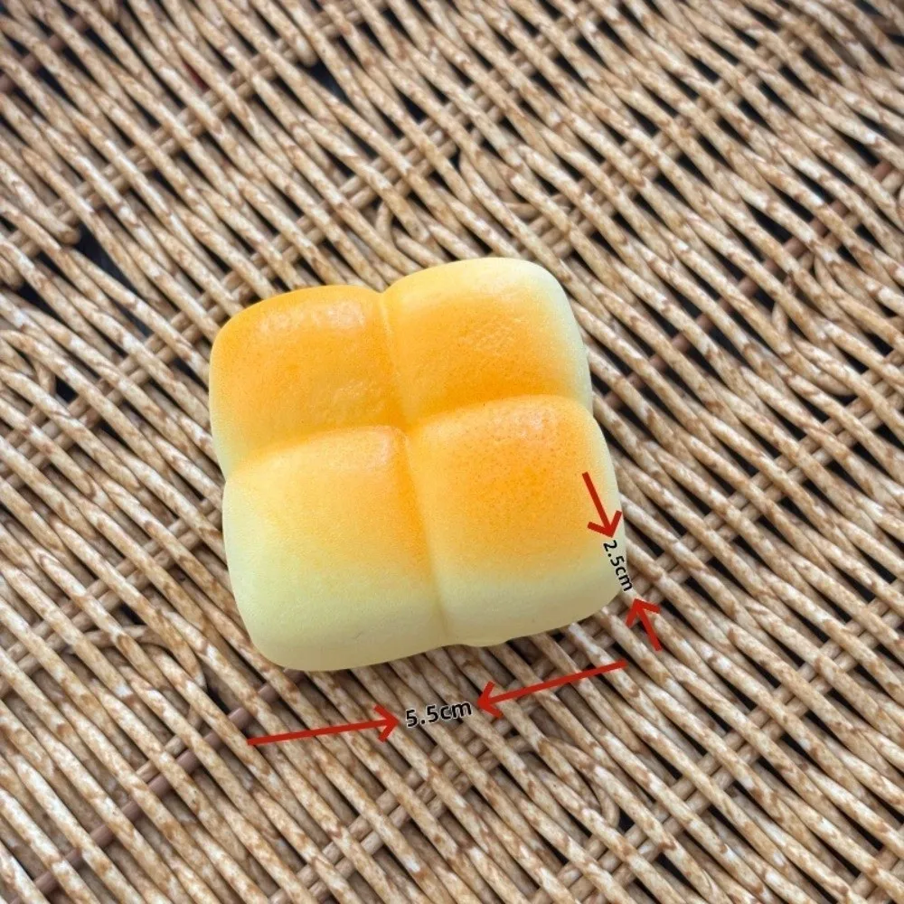 Soft Squeeze Slow Rebound Wet Touch Texture Simulation Bread Fidget Gentle Squeezing Design Stress Relief