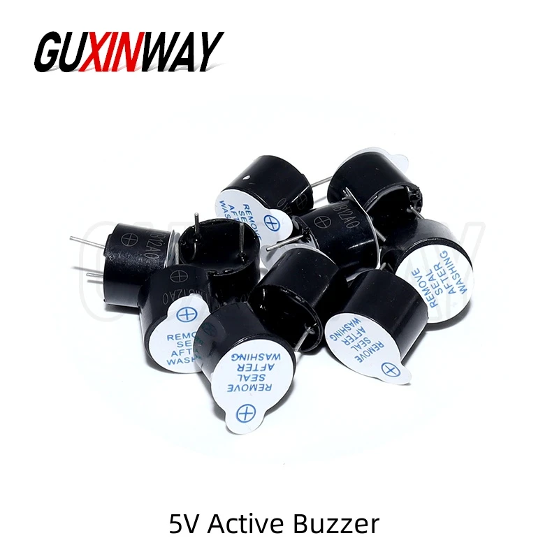 10 قطعة 12*9.5 مللي متر جديدة ومبتكرة لاردوينو مكبر صوت صغير التوصيل 3 فولت 5 فولت 12 فولت طنان نشط مغناطيسي طويل نغمة صفارة مستمرة