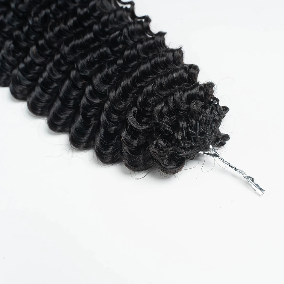 22 بوصة شعر بشري مجعد السائبة QVR الأفرو غريب 3 قطعة الشعر السائبة ل غريب تويست الكروشيه تجديل الشعر 100% حزم الشعر البشري #6