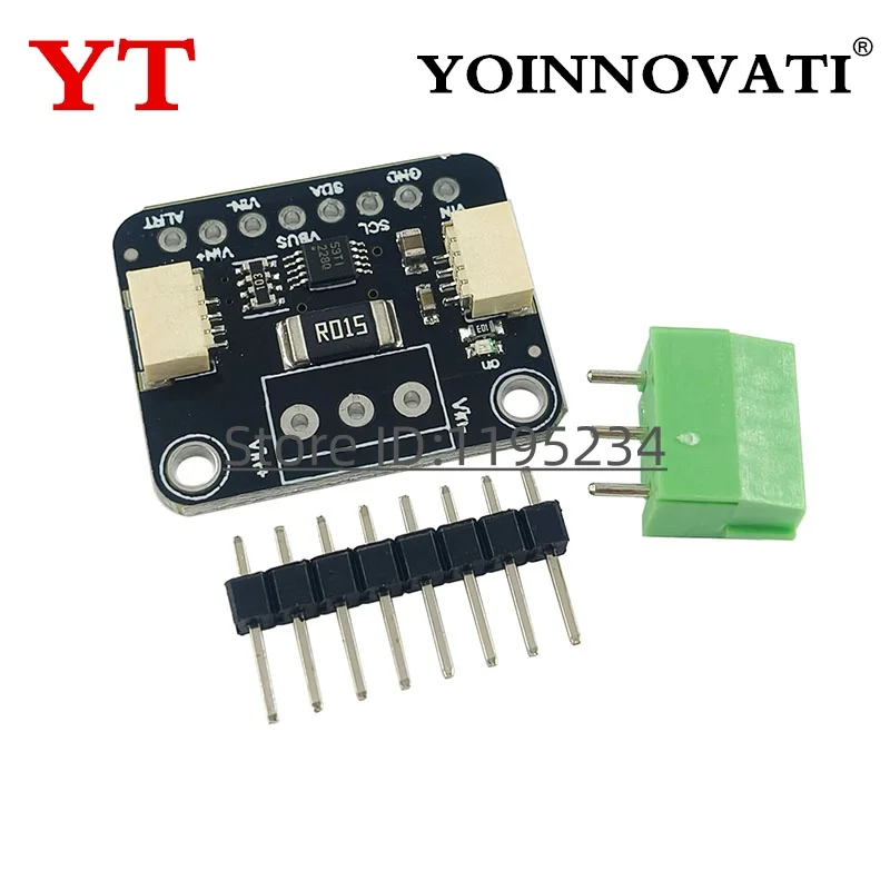 INA228 High-Accuracy 20-Bit Current/Voltage/Power Monitor Module - Qwiic & STEMMA QT Compatible