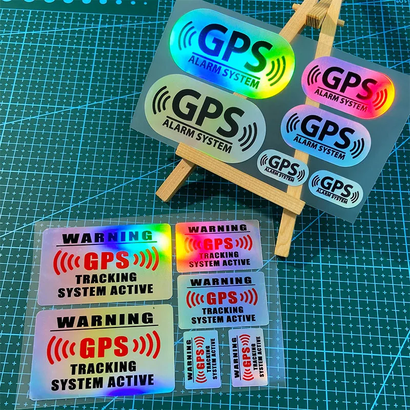 

1SET GPS Laser Motorcycle Sticker Waterproof Vinyl Decal for Motorbike Side Panel Front Fairing Car Rear Window Electric Scooter