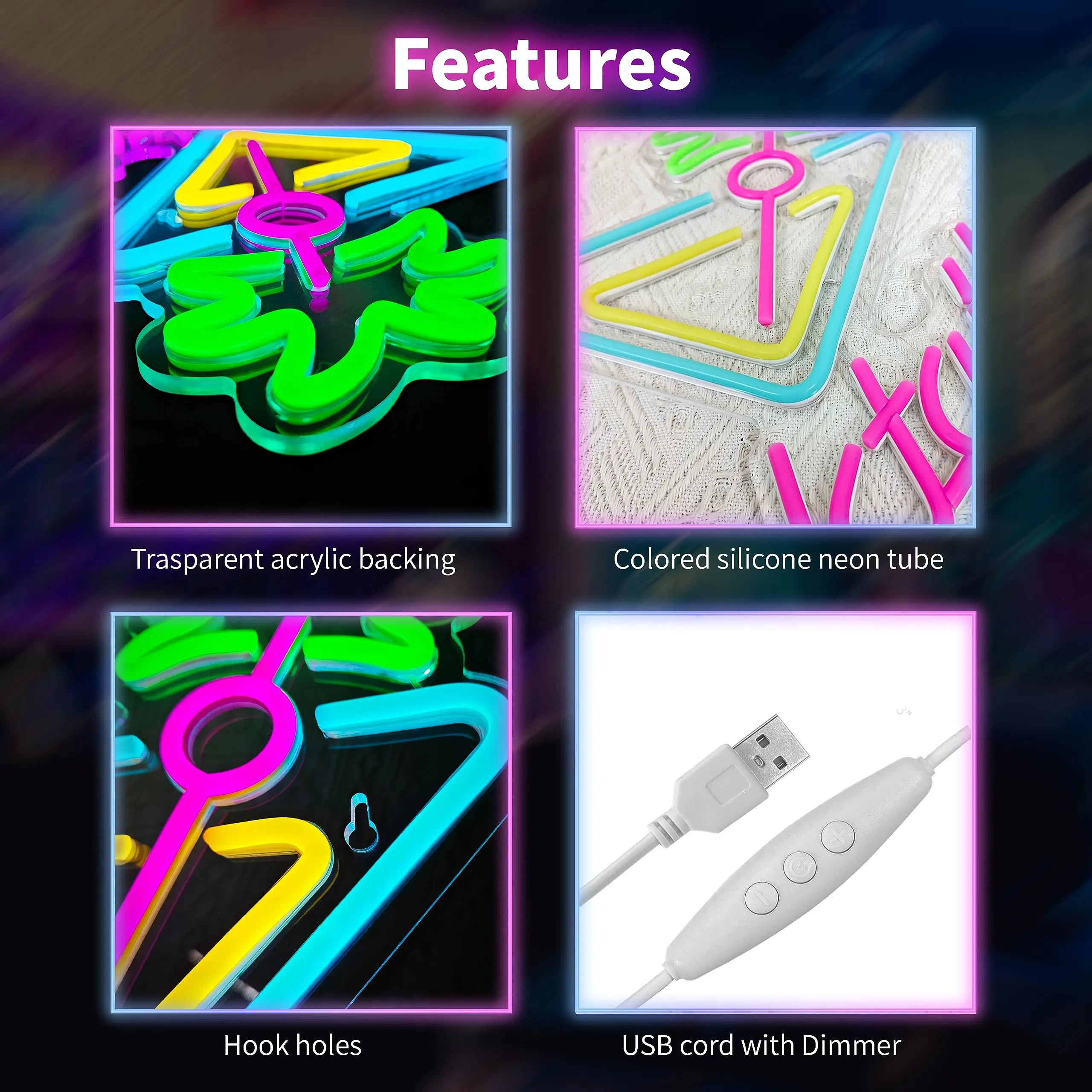 2025 Cocktails Neon Sign Cocktail Glass LED Neon Signs Art Wall Lights for Beer Bar Decor Dimmable LED Neon for Party