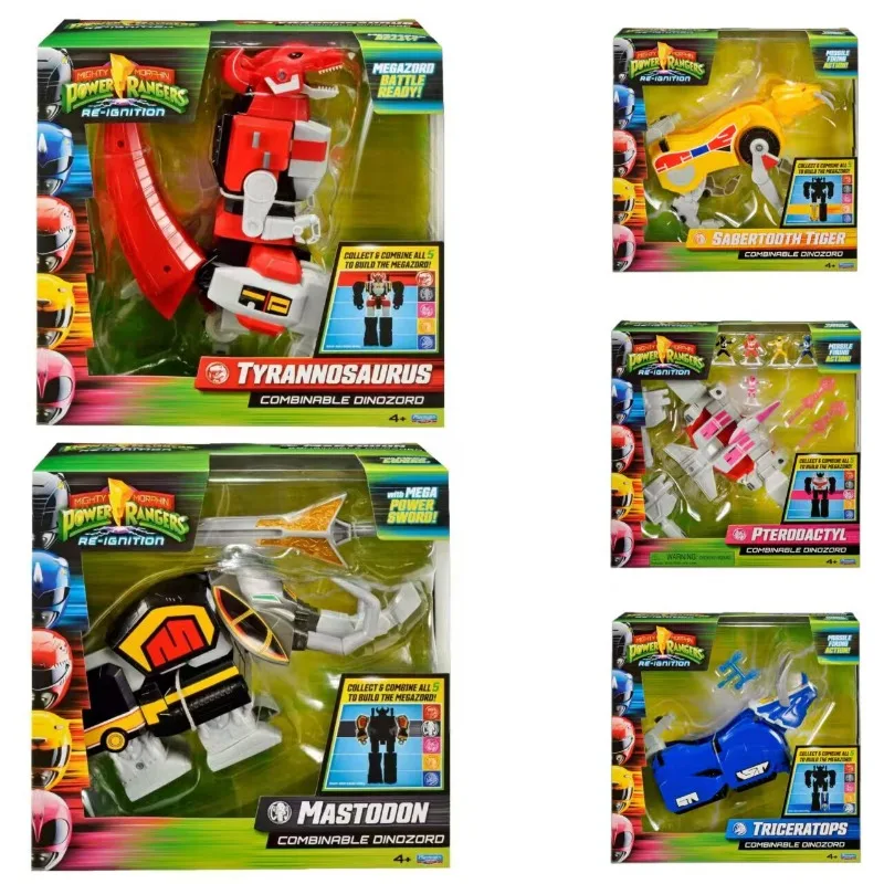 

Genuine Playmates Power Rangers MacZord Dragon Combination Dinosaur Squadron Action Figure Beast God Armour Transformable Robot