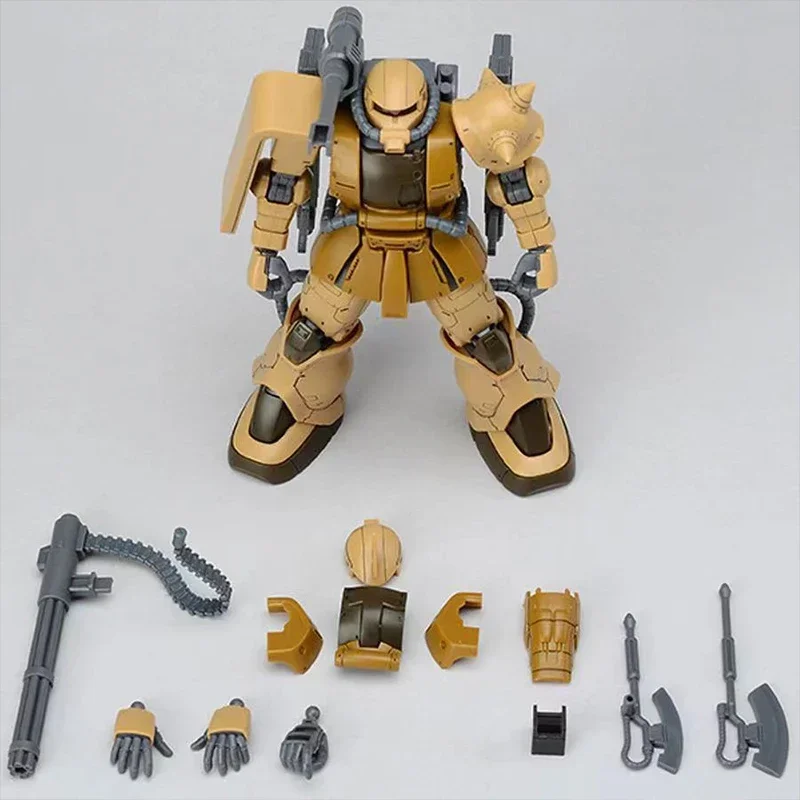 Zaku canhão MS-06K deserto zaku hg1/144 kit de modelo de montagem brinquedo presente das crianças coleção ornamento figura ação animação