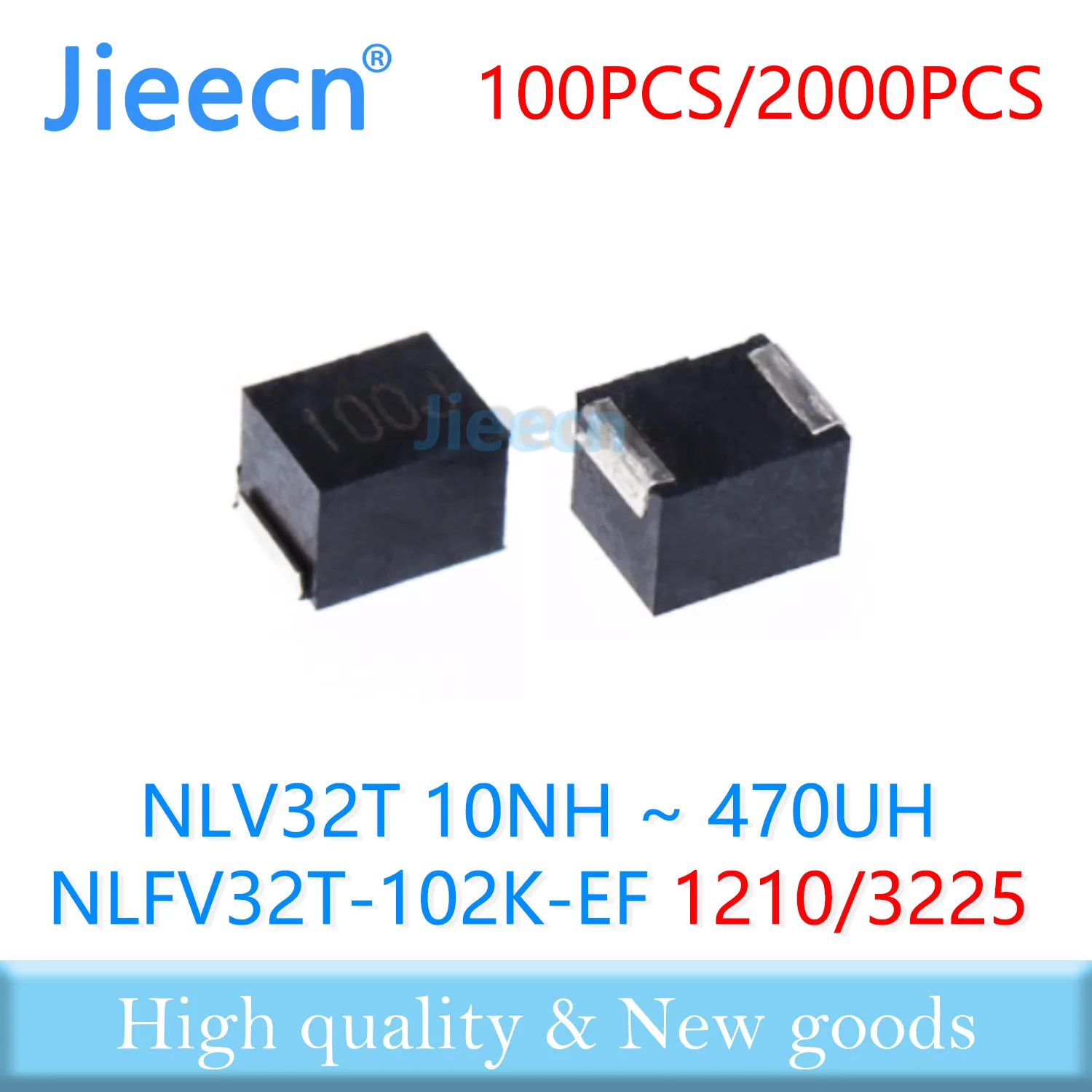 1210 3225 Coil Inductor 10 NH - 1 MH NLV32T 12 1 1.2 10 15 68 100 120 150 180 220 270 330 390 UH NLV32T-471J-PF NLFV32T-102K-EF