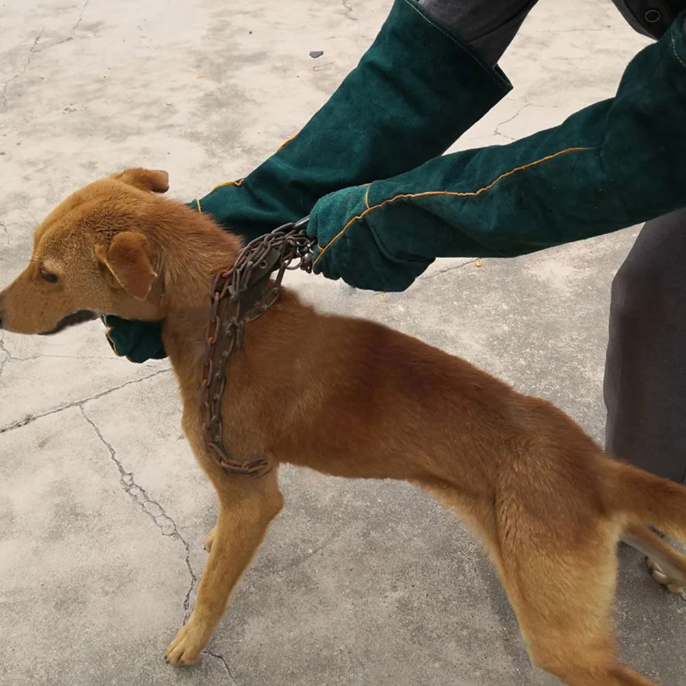 

1Pair Pet Playing Protective Gloves Reptile Antibite Gear High Quality Material Biteresistant Comfortable Longlasting