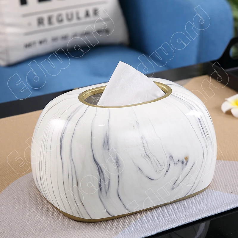 

Ceramic Tissue Box Creative Style Tissue Box Holder Decorative Retro Tissue Box Decorations Paper Drawer Retros Home Living Room