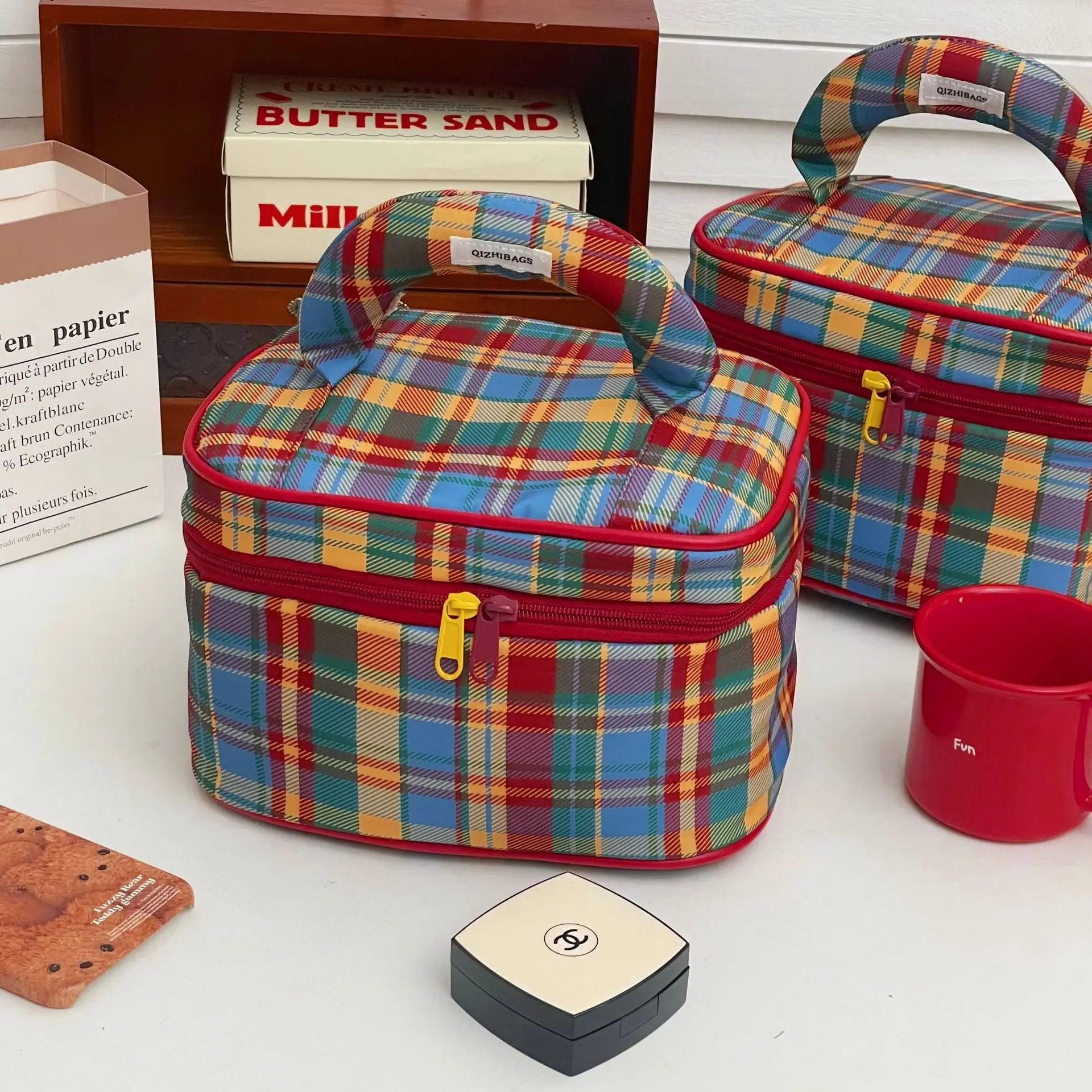 bolsa-de-cosmeticos-feminina-vintage-xadrez-necessaire-portatil-de-grande-capacidade-bolsa-de-armazenamento-para-viagem-bolsa-de-mao-para-atividades-ao-ar-livre-organizador-de-bolsas-linda