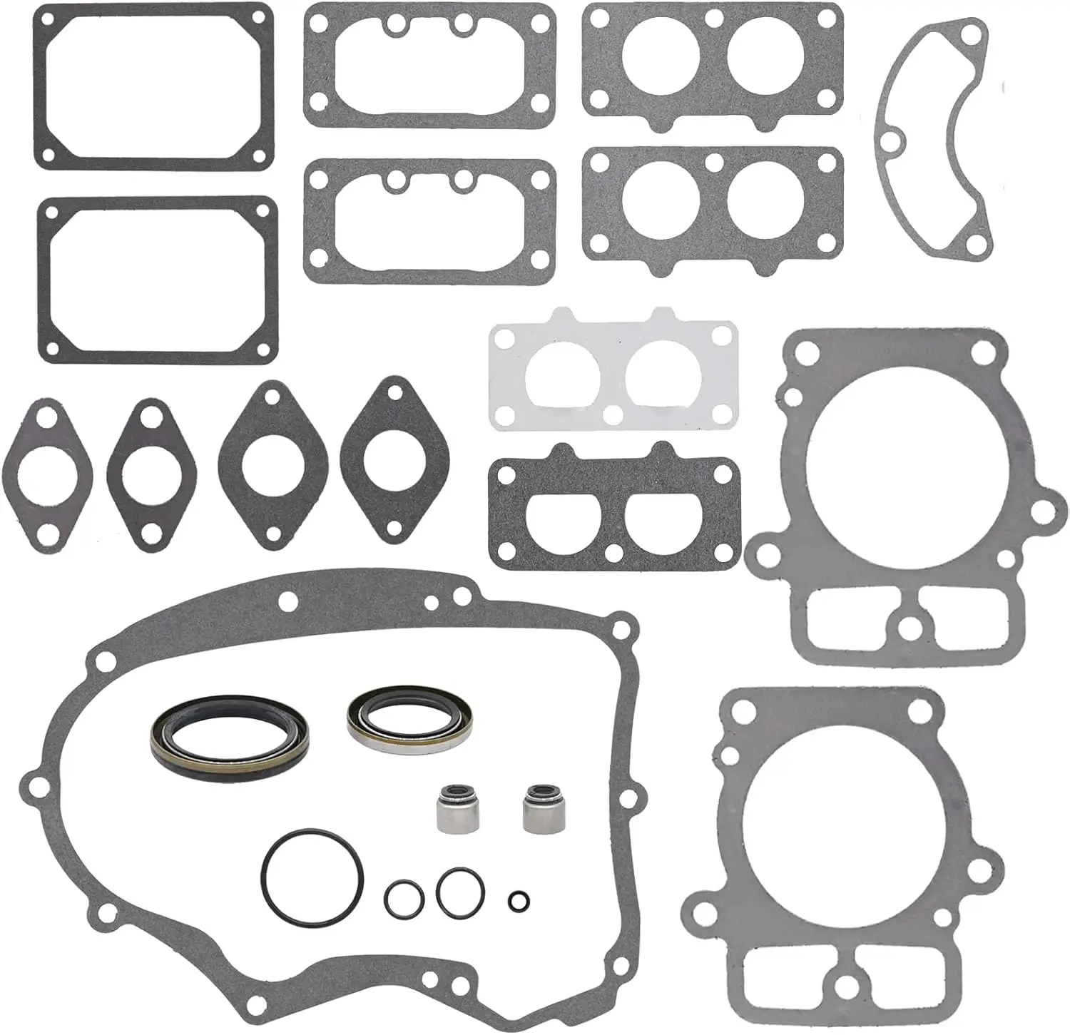 Dichtungssatz für B&S 446677 44P777 44Q777 Electrolux AYP 7178C99 7187A99 8188A89 8188B89 Rasentraktor-Motor Ersetzt 499889