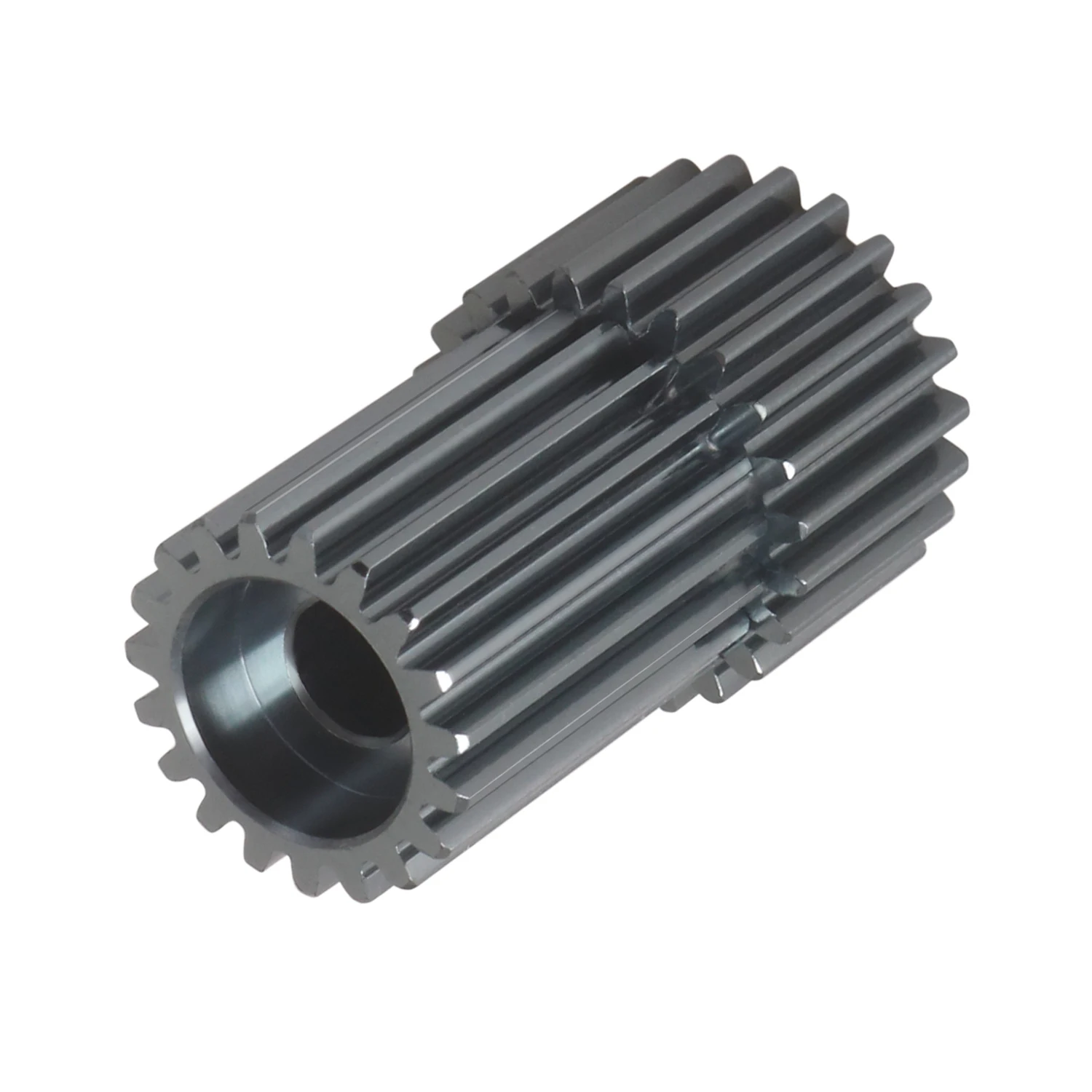 KYX Racing-caja de cambios de transmisión de aluminio, piezas mejoradas para coche teledirigido 1/10 Tamiya Fighter NXGEN DT04 Hornet EVO