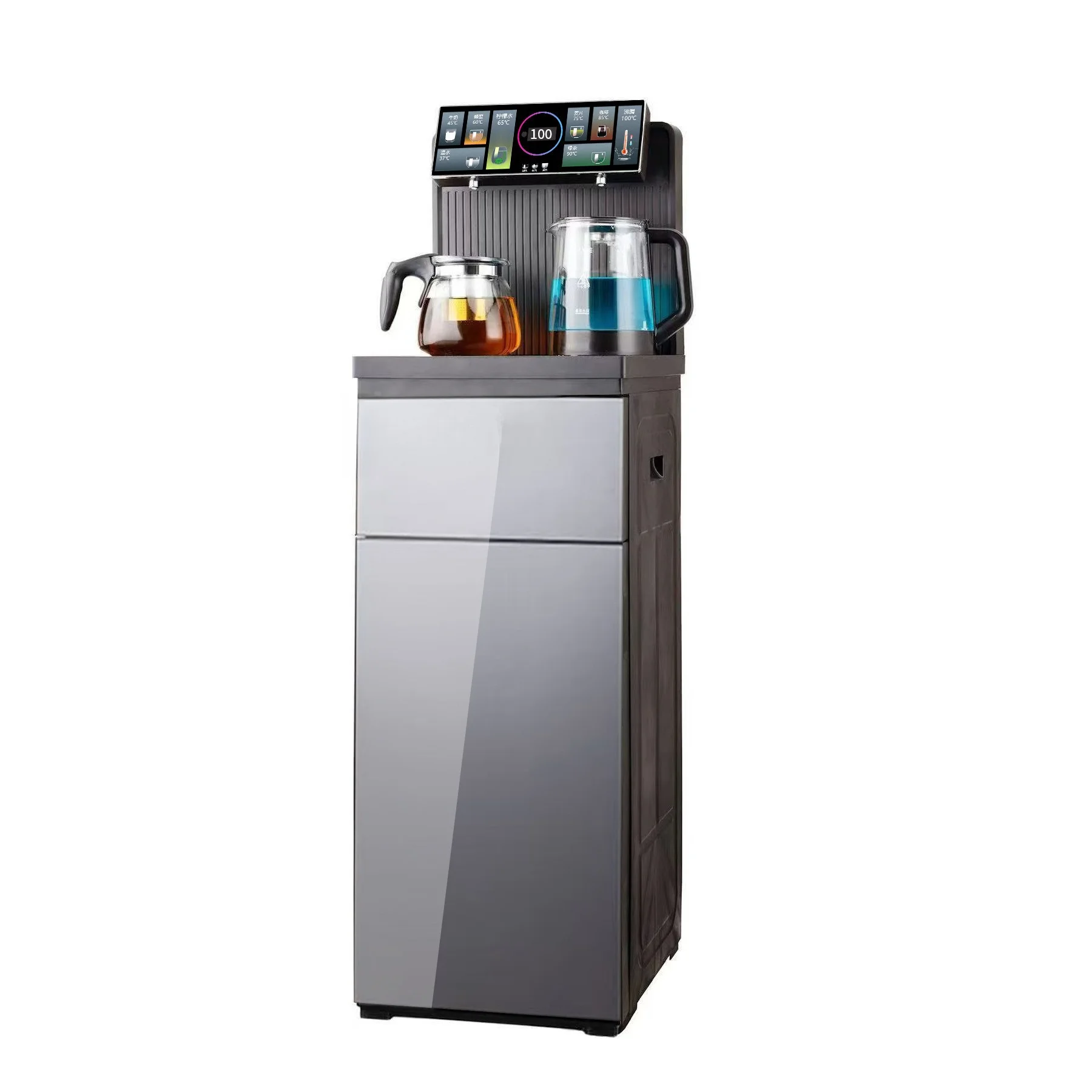 

Bottom bucket drinking water tea bar machine, remote control voice