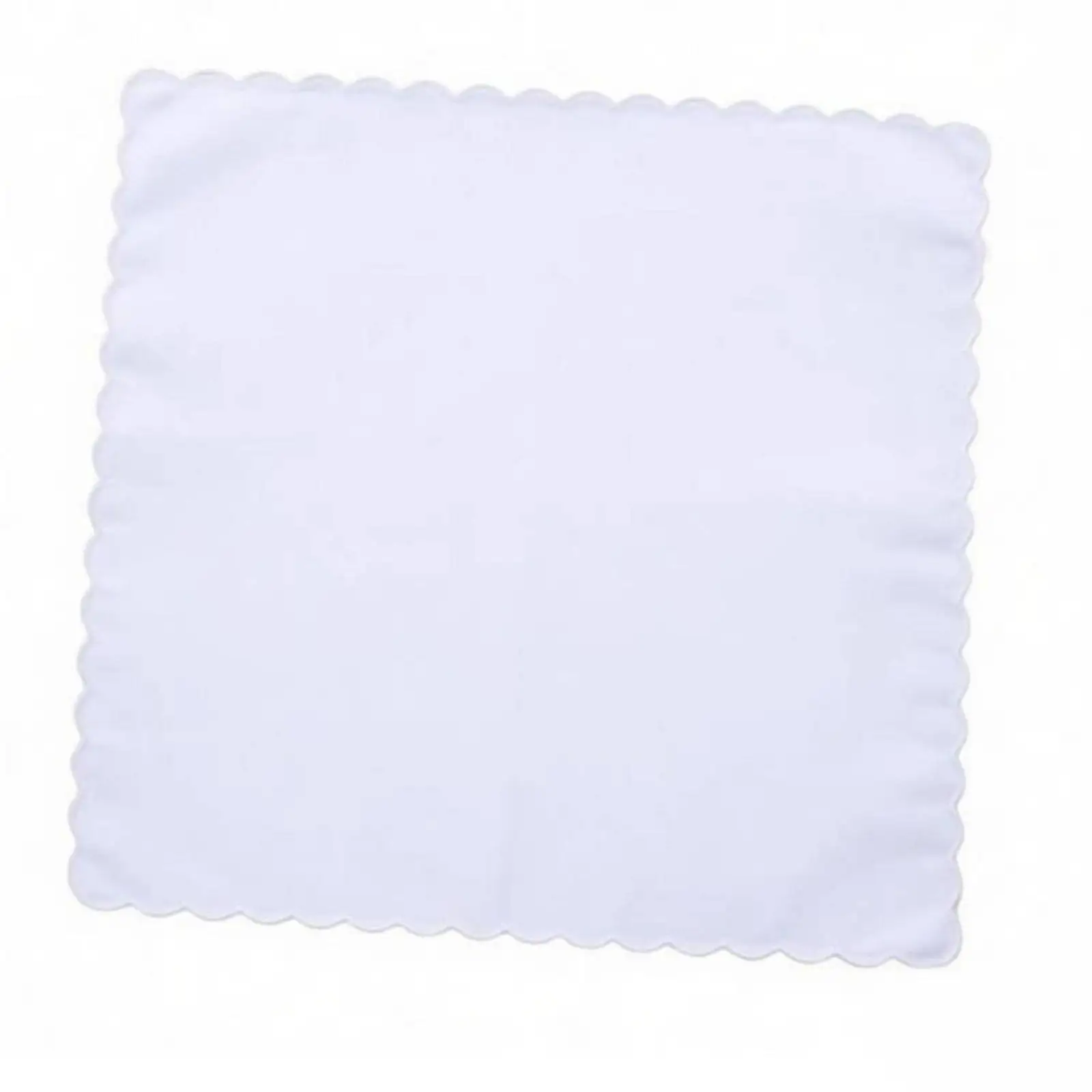 Large Cotton Handkerchief for Women Men White Plain Fabric for Creative Painting Embroidery Craft Textile
