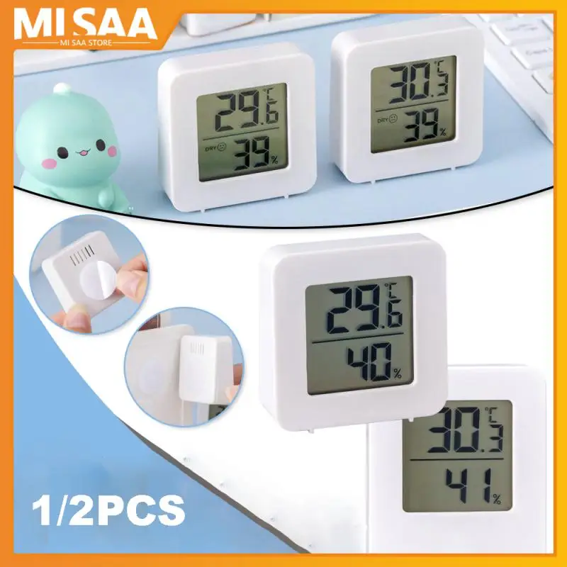 Mini LCD Digital Home Thermometer Hygrometer Indoor Baby Room Electronic Temperature Hygrometer Sensor Meter Household Tools